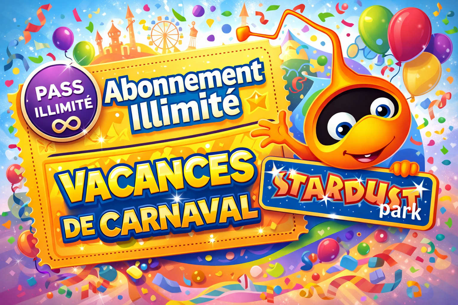 Passe "vacances de Carnaval"